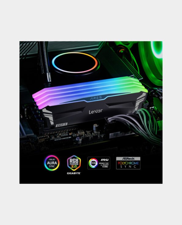 Lexar Ares RGB DDR5 32GB 2x16GB 6400Mhz CL32 – Image 5
